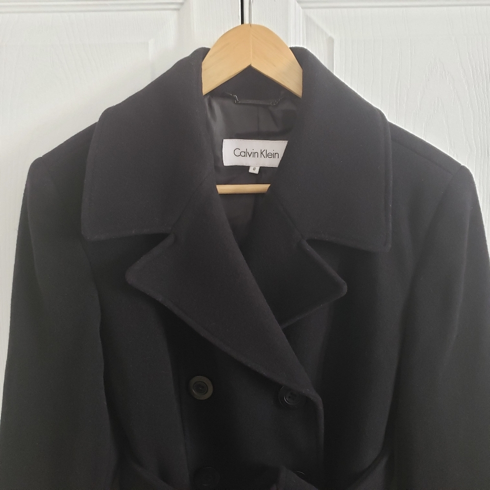⭐SALE⭐ Calvin Klein Woolblend Coat - Picture 4 of 10